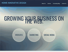 Tablet Screenshot of howeinnovative.net